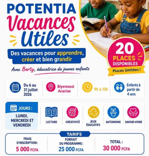 Vacances Utiles : Mercredi 22 Juillet 2026